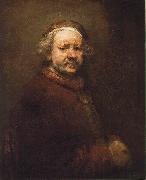 REMBRANDT Harmenszoon van Rijn Self-Portrait ey painting